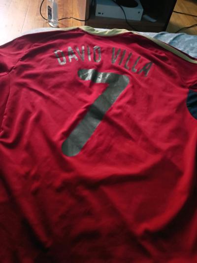 spain David villa jersey adidas - Thumbnail 3