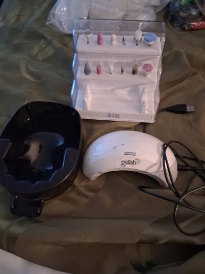 huge manicure kit for starter nail artist - Thumbnail 4