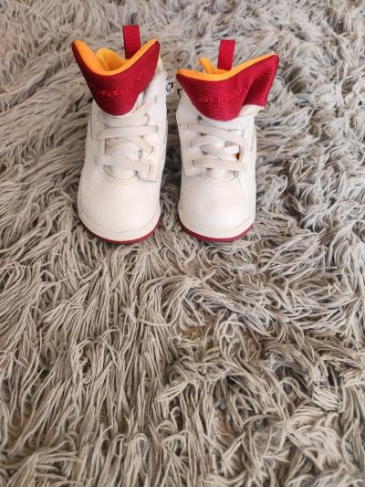 These are Nike Air Jordan MVP TD Cardinal toddler shoes - Thumbnail 2