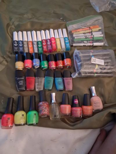 huge manicure kit for starter nail artist - Thumbnail 2