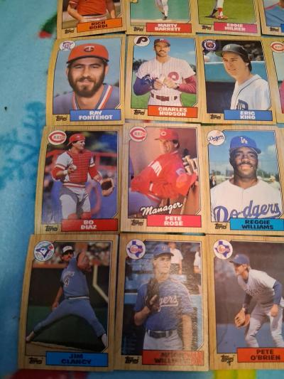 topps 1987 baseball cards set 792 cards - Thumbnail 3
