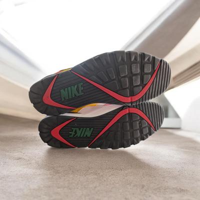 Nike Cross Trainer Low Supreme White Yellow Red Size 13 - Thumbnail 7