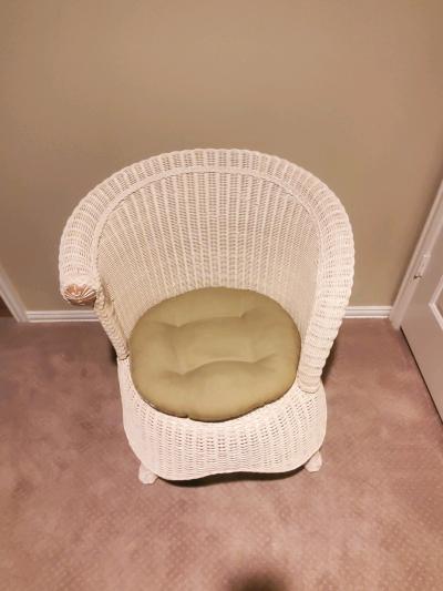 Pier One  Jamaica Collection  Asymmetrical Arm Chair  Rattan - Thumbnail 3