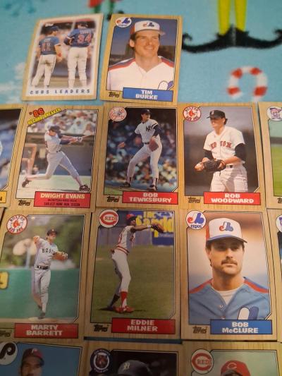 topps 1987 baseball cards set 792 cards - Thumbnail 2