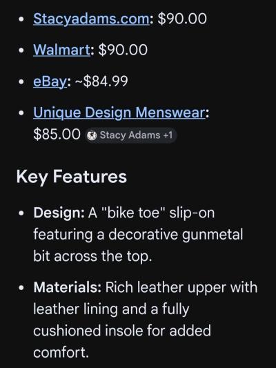 black Stacy adams Wakefield shoes size 9w brand new - Thumbnail 8