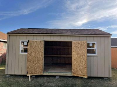 12x 20 GABLE INCLUDES 3 windows 1 double shed door - Thumbnail 2