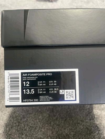 Nike Air Foamposite ProPine Green 2025 Read Description - Thumbnail 2