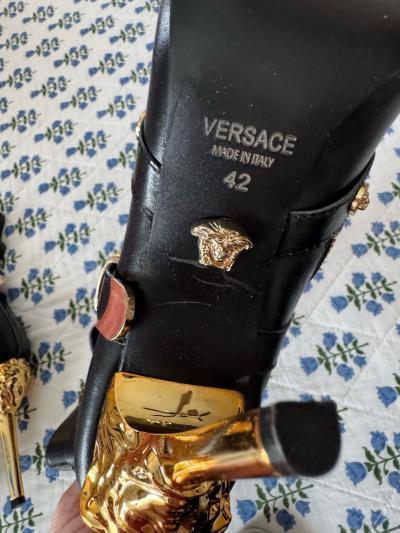 black boots botas tacones altos - Thumbnail 8