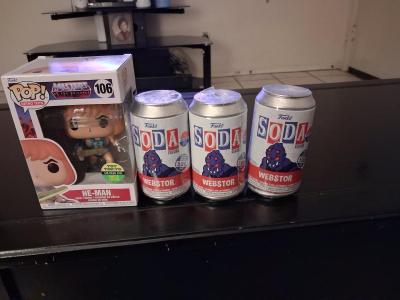 Funko Pop HeMan Masters Funko Pop Soda Webstor Sealed Funkon - Thumbnail 6