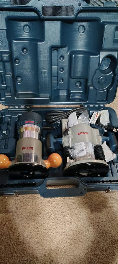 Brand New Never used Bosch Router set - Thumbnail 2