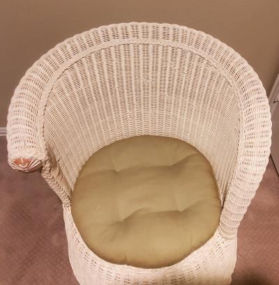 Pier One  Jamaica Collection  Asymmetrical Arm Chair  Rattan - Thumbnail 5