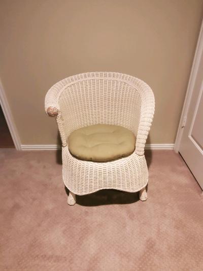 Pier One  Jamaica Collection  Asymmetrical Arm Chair  Rattan - Thumbnail 2