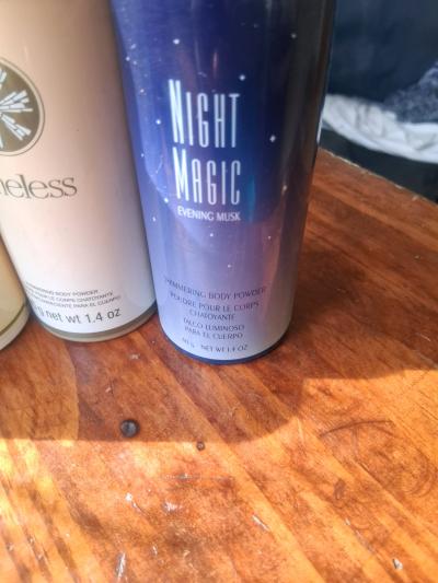 Set of 4Rare Vintage Avon Shimmering Body Powders - Thumbnail 6