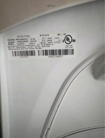 Whirlpool Mini Portable Washer - Thumbnail 4