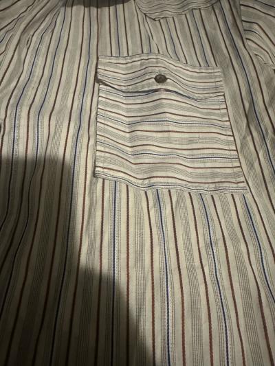 Diesel man pin strip short sleeve shirt - Thumbnail 4