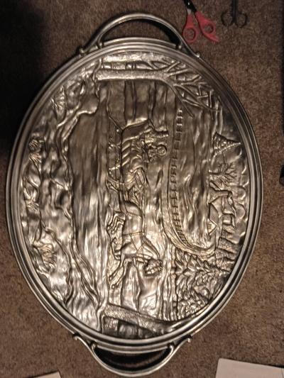 tin Christmas tray - Thumbnail 5